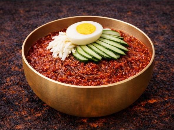 혀불나는 '불' 비빔냉면